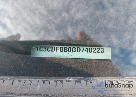 2016 Dodge Dart Sxt from USA, damaged, VIN 1C3CDFBB0GD740223